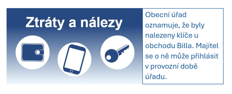 Ztráty a&nbsp;nálezy - klíče