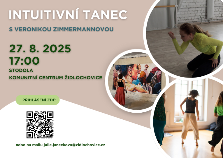 Intuitivní tanec - pozvánka