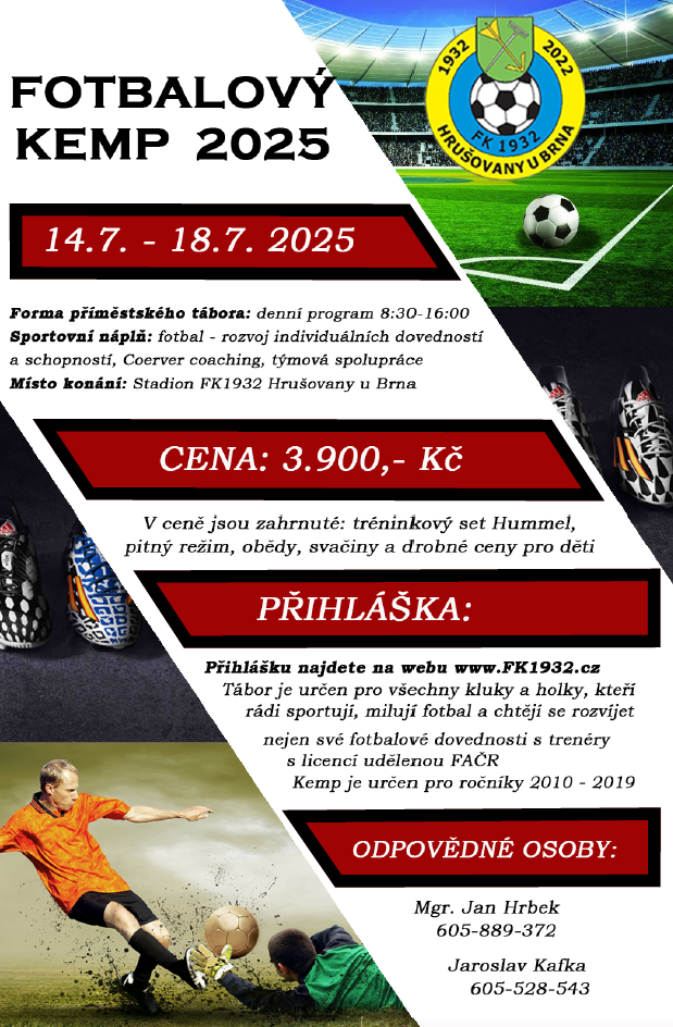 Fotbalový kemp 2025