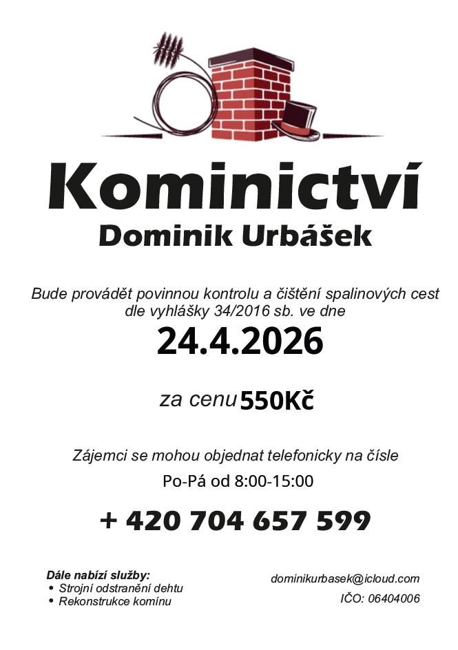 Kominictví Domnik Urbášek