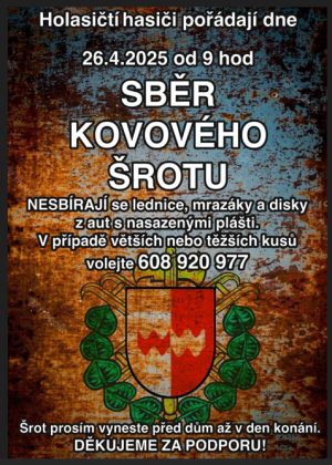sběr kovového šrotu