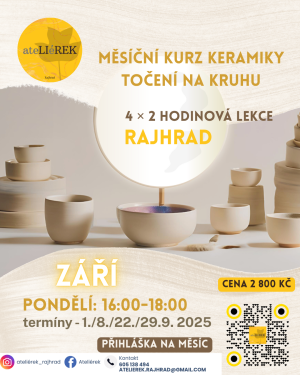 kurz - keramika - točení na kruhu