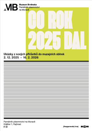 výstava - Co rok 2025 dal