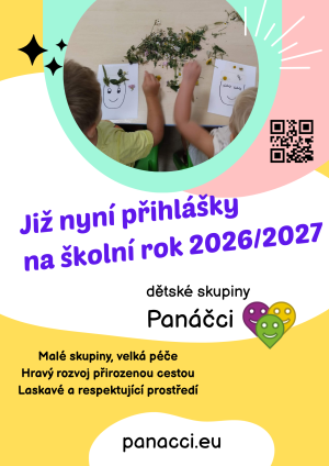 panáčci příjem přihlášek 