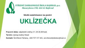 inzerce úklid